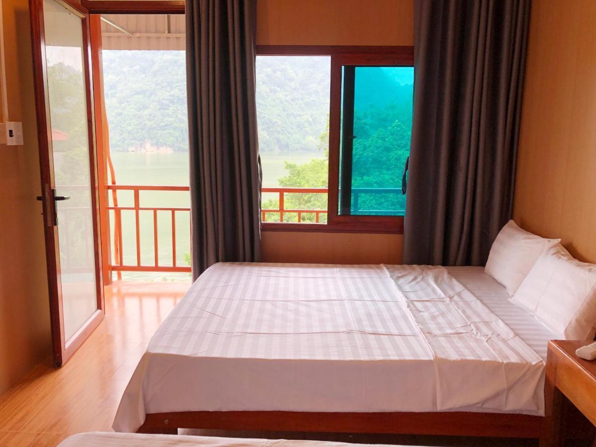 Nha Nghi Son Lam - Ba Be Lake Best View バックカン エクステリア 写真