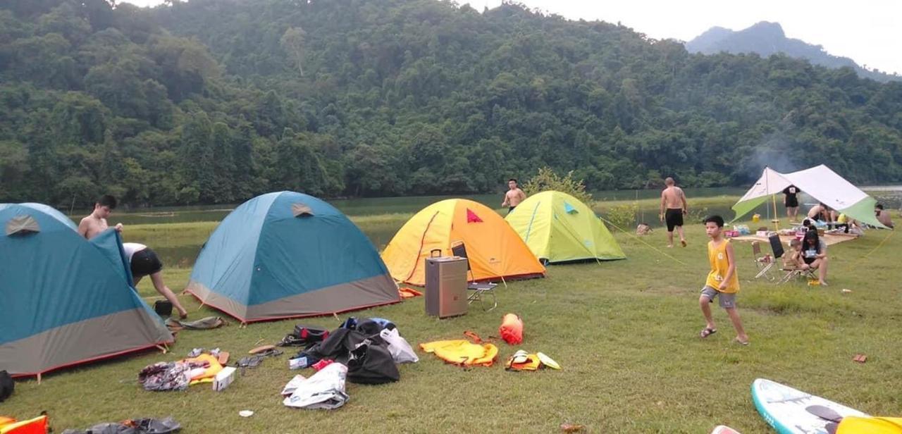 Nha Nghi Son Lam - Ba Be Lake Best View バックカン エクステリア 写真